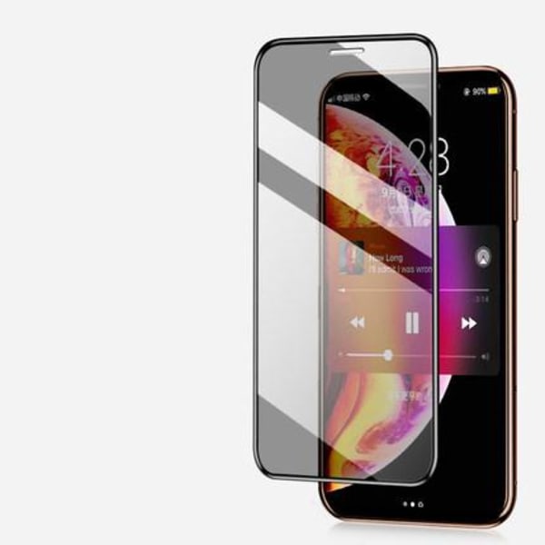 IC iPhone 12 / iPhone 12 Pro - Fulldekkende herdet glasskjermbeskytter zdq