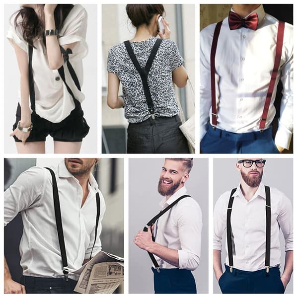 Henkselit Unisex Henkselit PUNAINEN red_tfrf red