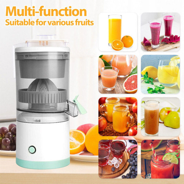 Elektrisk Juicepresser Juicer Blender Squeezer Sitron Fruit Bærbar Maskin