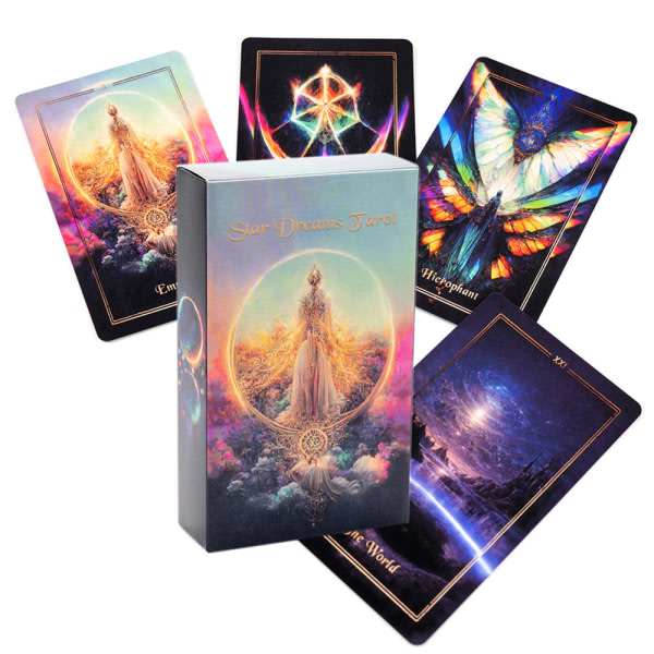 7*12cm engelsk version Tarotkortlek för The Life Code Tarot Orakel A2 En storlek