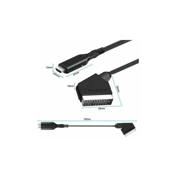 PS2 til HDMI-konverter for moderne visningsmoduser, støtter alle PS2-visningsmoduser og forbedrer HD-opplevelsen