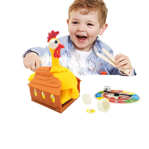 Squawk Chicken Game Nytt Lucky Layer Variety Show Roliga rekvisita 25 *