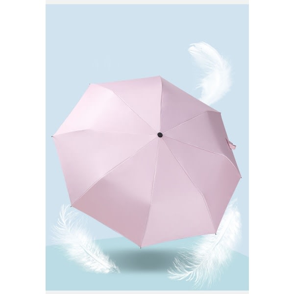 F?llbart paraply for regn og sol, parasoll