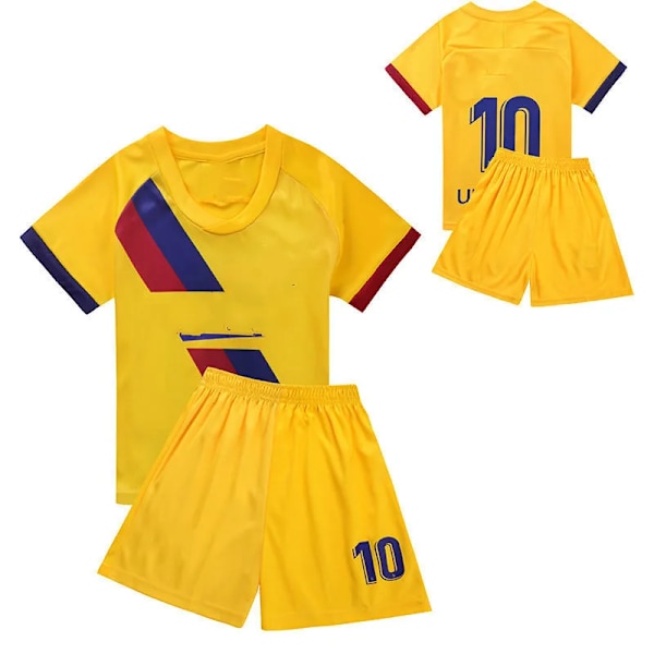 Partihandel fotbollströja uniform set barn fotbollskläder tröjor Plum Plum 4 XL