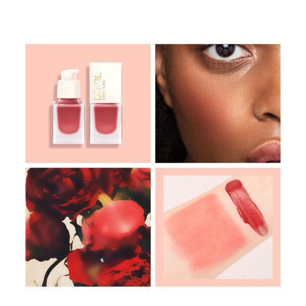 Silky Liquid Blush, herkkä silkkimäinen, helppo levittää