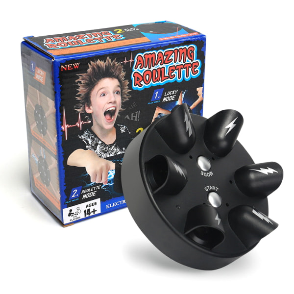 CDQ Electric Finger Game ing Roulette Black
