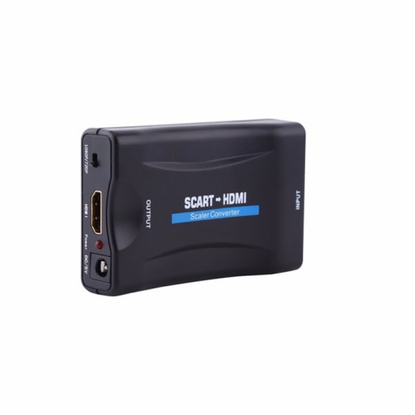 CDQ Hem SCART til HDMI-omvandlare (kraft (fargelåda)) for verktøy