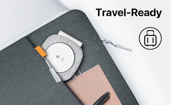 Foldbar Trådløs Oplader – Ladestation til flere enheder 274