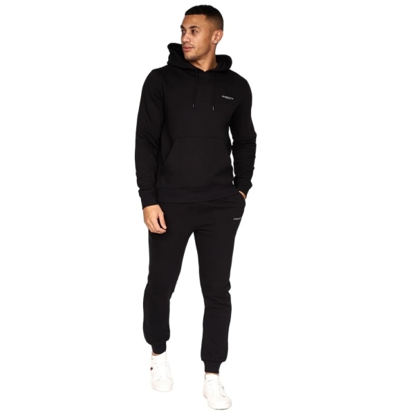 Crosshatch Herr Chelmere træningsoverall XL Sort Black XL zdq