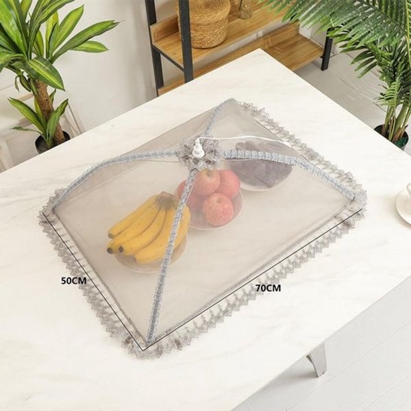 Flughuva - 2-pack - Mathuva - Matöverdrag - 50 x 70 cm - Hög densitet - Vikbara mathuvor - Matöverdrag - Perfekt skydd för mat ...