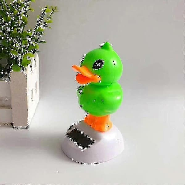 Solcellefigur af tegneseriefigur til bilens instrumentbræt Dynamisk dansende dyrefigur til bord_tfrf