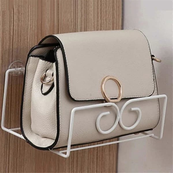 2 Pcs Wall Mounted Handbag Racks, Wall Mounted Shelf for Handbag Storage, Floating Shelf, Tode Wall