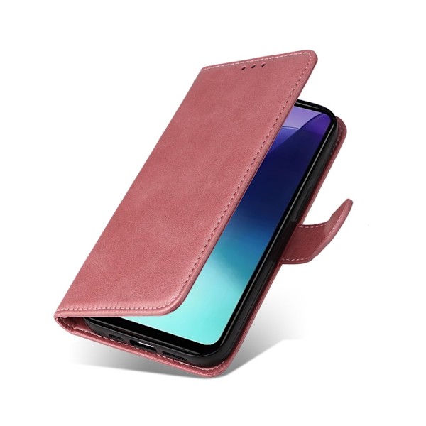 SKALO Xiaomi Redmi 14C PU-nahkainen lompakkokotelo - Useita värejä Pink Rosa