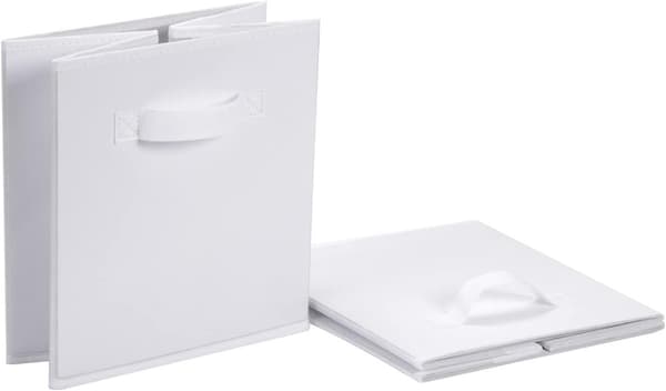 Sammenfoldelig opbevaringsboks - Diverse opbevaringskurv - 25*25*25CM - Stofopbevaringsboks