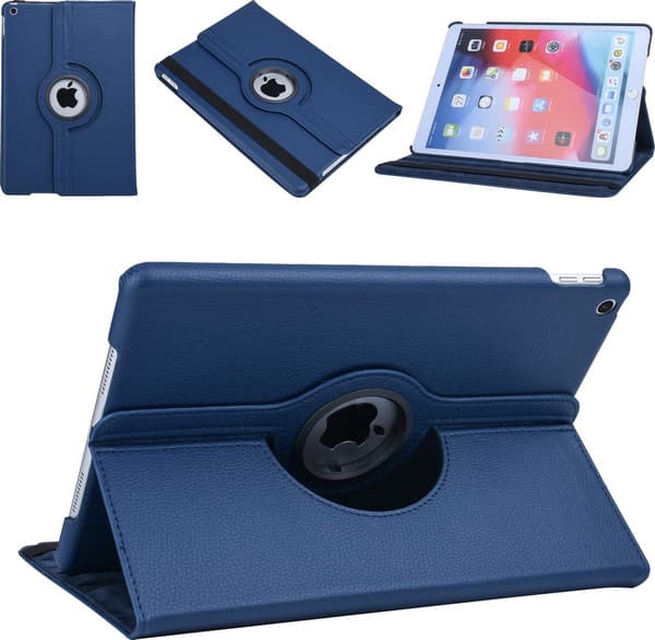 Passer til Apple Ipad Air cover - Mørkeblå - Passer til alle