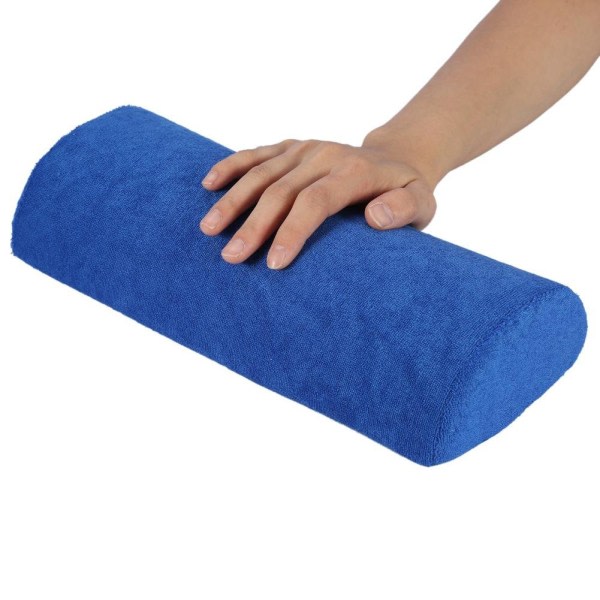 CDQ Avtagbar vaskebar salongshandstøtteskudd, myk svampkudde, armstøtteutstyr (kungsblå) blå