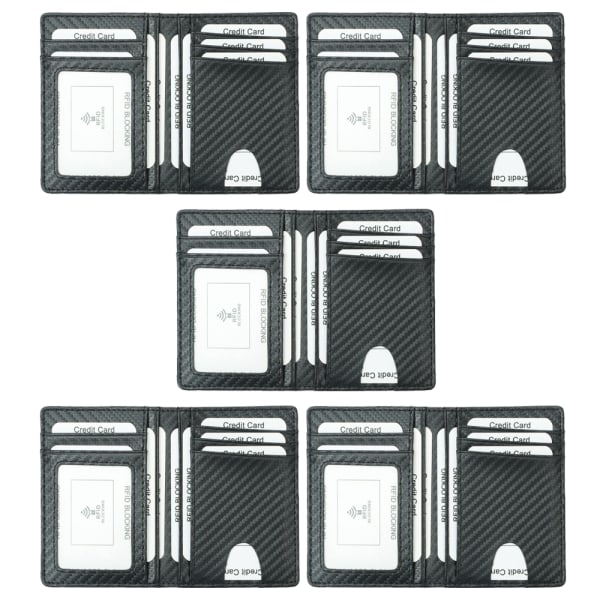 CDQ Ultratunn plånbok - den enklaste dubbla framfickan