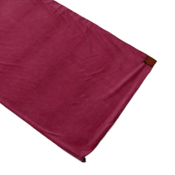 Sovepose i myk fleece Liner Business Backpacking Thermal Deep Red 180 x 80cm