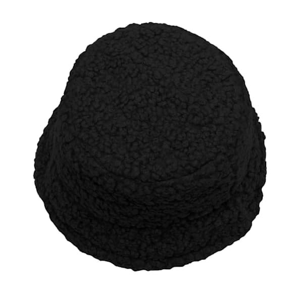 Bucket Hat tekoturkista - Musta Musta