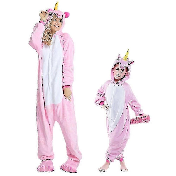 Pegasus Clothing Enhörning Pyjamas Kigurumi Jumpsuit - Perfekt Lila Purple XL
