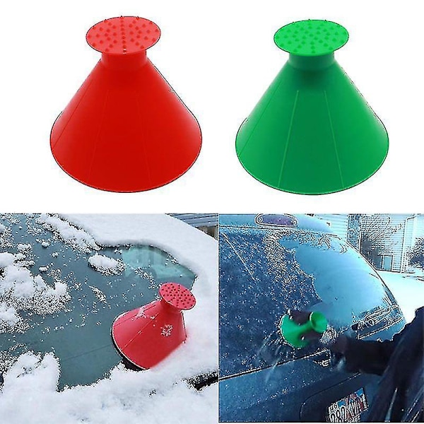 4 st snöskrapa bilskrapa snöborttagningsspade bärbar bilfönster-mxbc
