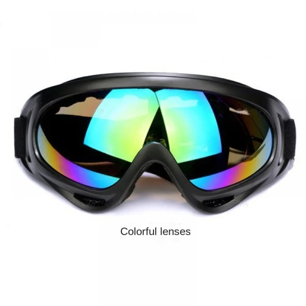 Skibriller Motorcykelbriller - Snowboardbriller - Dirt Bike ATV Motocross Anti-UV Justerbar Kørsel Offroad Farve