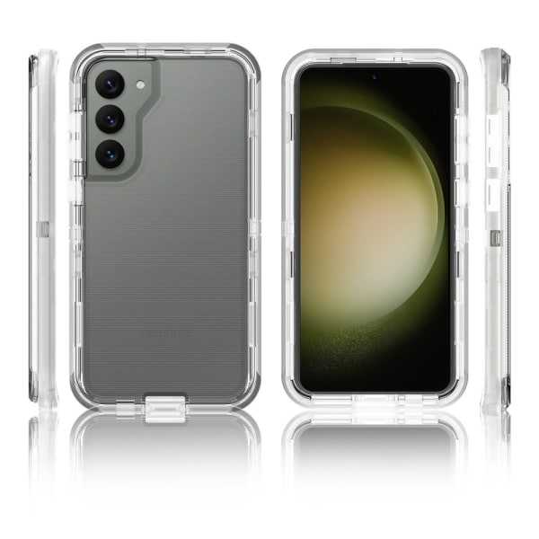 Htwon för Samsung Galaxy S23/S23 Plus/S23 Ultra case Stötsäkert cover, svart klar forsamsunggalaxys23ultra6.8inch
