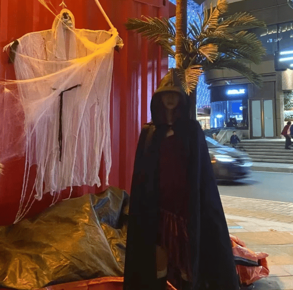 Kappe til død, vampyr, heks, festkostume til voksne og børn, sort kappe-tfrf