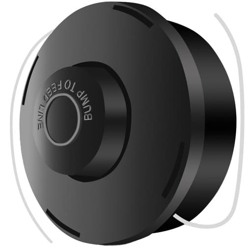 Trimmeripää raivaussahaan Black Svart