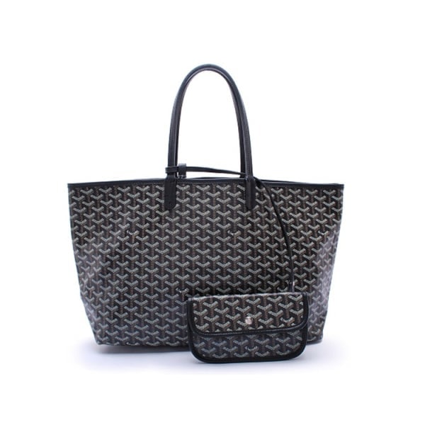 Enkel skulderveske for damer, handleveske, stjernefan, mammaveske, PU, stor, høy kapasitet - black