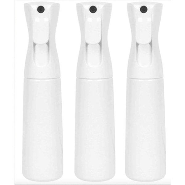 Tom sprayflaska - 300 ml hårsprayflaska Sprayer Fine Mist Sprayflaska Ultrafin kontinuerlig sprayvannflaska