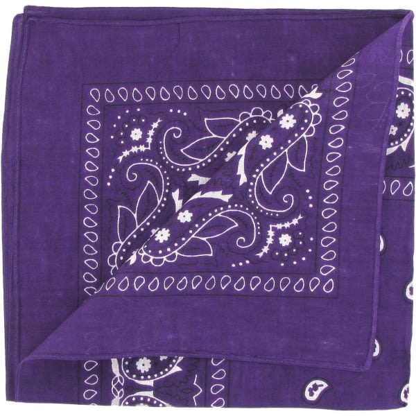 3 kpl Bandana Päänauha Huivi Nicki Huivi Biker Kangas Moottoripyörä Huivi Eri värejä Paisley Kuvio, musta + vaaleanpunainen + violetti CDQ