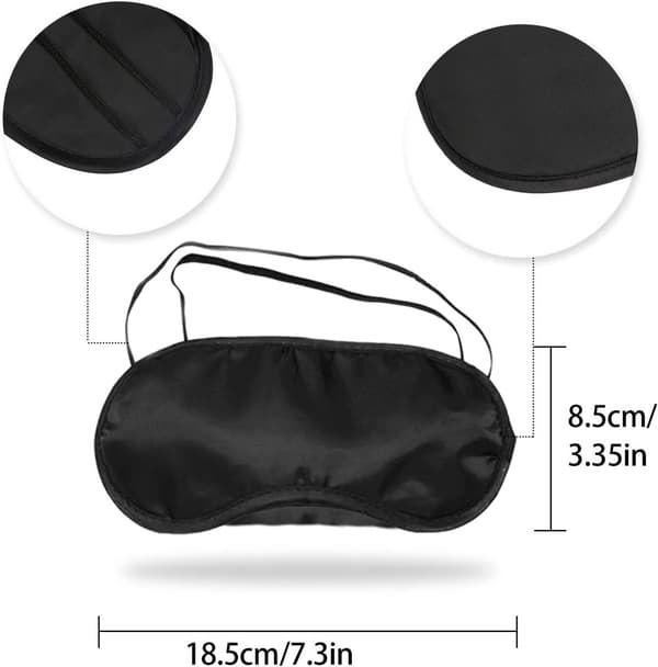 Sovemaske - Egnet for søvnleker under reiser - 20 stykker - 18,5 * 8,5 CM