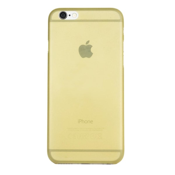 iPhone 6/6s case Ultratunnt 0,4 mm guld null ingen