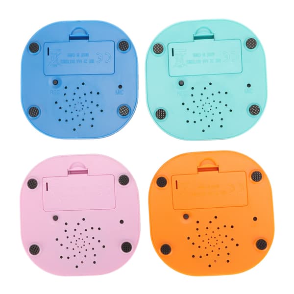 4 Pcs Recording Talking Button 30 Seconds Clear Record Compact Portable Dog Training Buzzer for Pet Communication Study