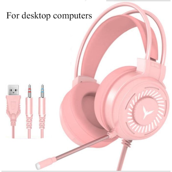 Gaming Headset Headset med 7.1 Surround Sound Stereo, Headset CDQ