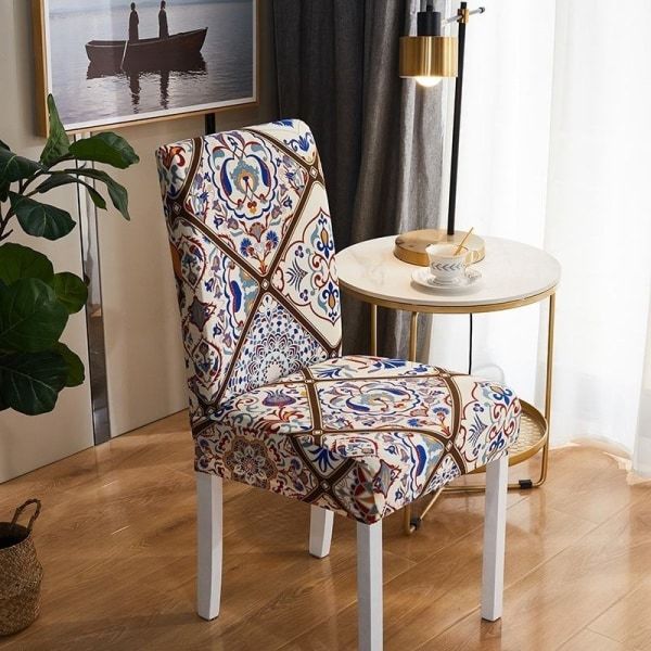 Elastiska stolsöverdrag / stolskydd 2 st