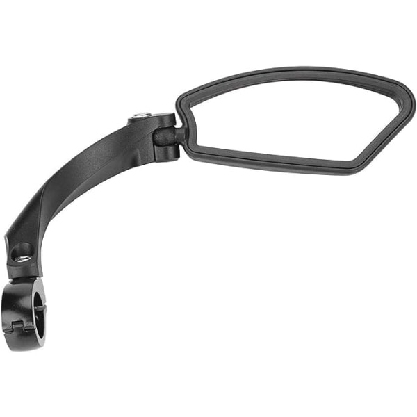 CDQ Generisk cykelbackspegel, cykelhøjer venstre styrspegel backspegel 180 graders rotation - med skruv och klämma (højer)