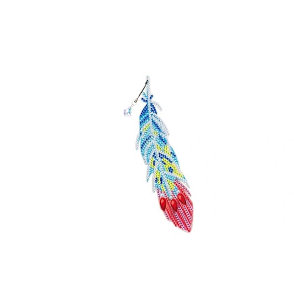 Feather Bookmark with Rhinestones