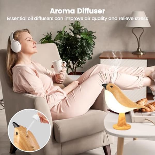 Bedside Lamp - Wireless Touch Screen Table Lamp with Timer - Dimmable 3 Colors 3000K - 6000K