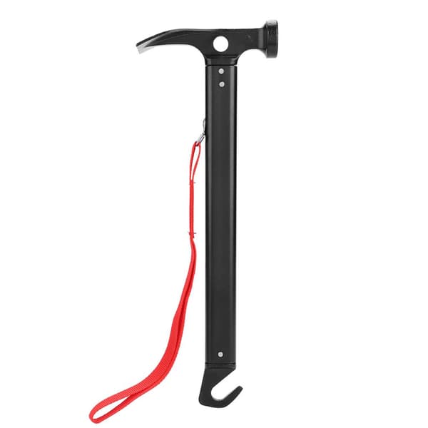Tent Peg Remover, a Versatile Camping Essential with Reflective Camping Rope for Enhanced Visibility and Safety
