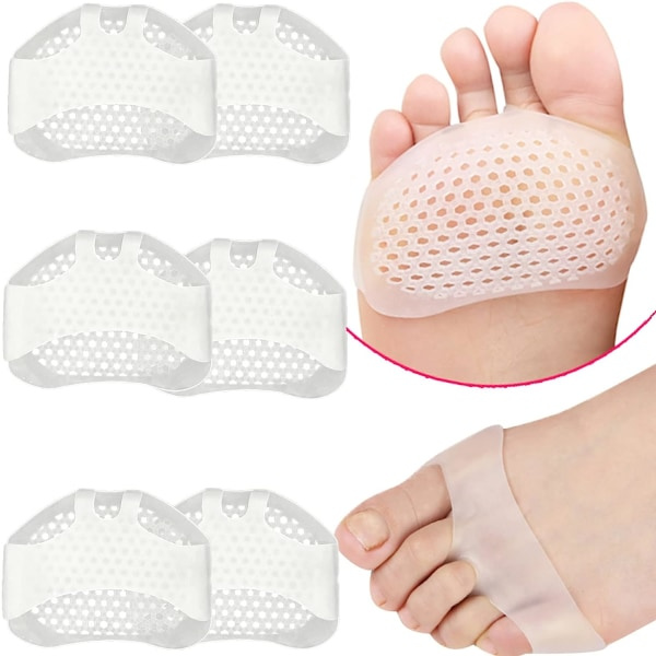 Mellanfotskydd för kvinnor och män, 12-pack, uppgraderad tjocklek
