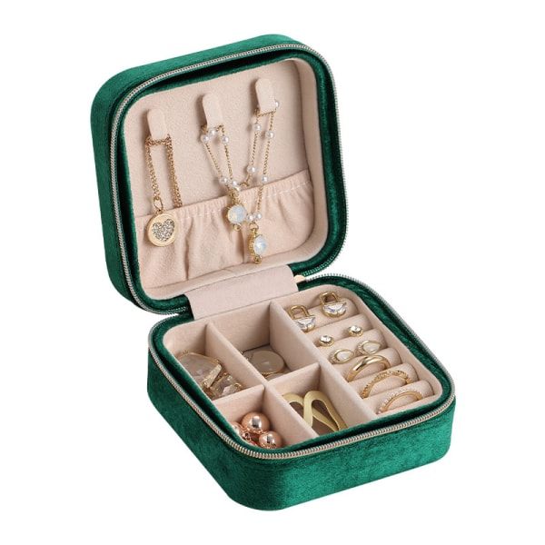 CDQ Mini smykkeskrin Grøn