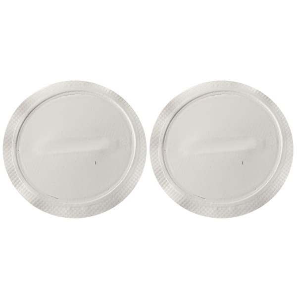 2 stk. oppustelig båd kajak D-ring pad lap PVC marine rustfrit stål fast spænde (grå)