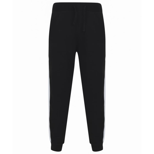 SF Unisex Adults Contrast Joggers XXL Svart/Vit Black/White XXL zdq