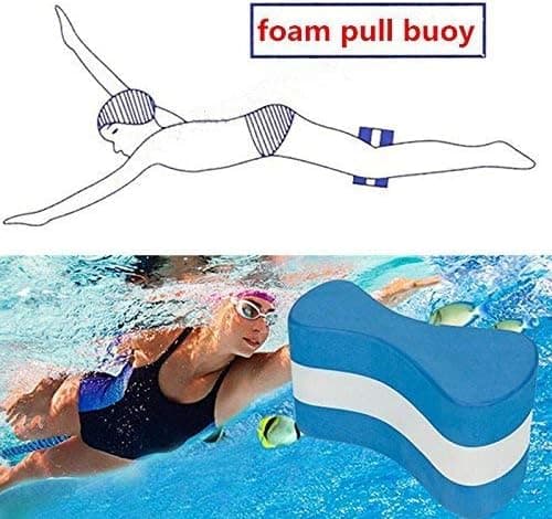 Correct Swim Position with EVA Material Pull Buoy Float, Ideal for Upper Body Workout and Water Exercises, Safe and Eco-Friendly