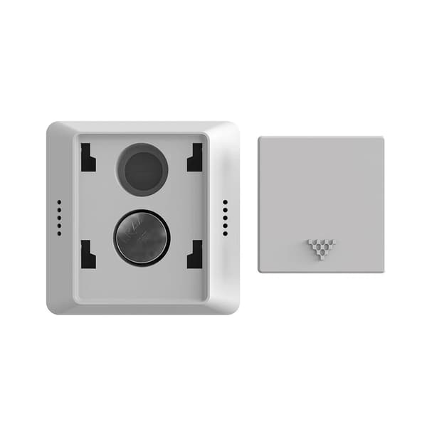 2-pakning Digitalt Hygrometer og Termometer - Fuktighetsmåler - 4.5x4.5cm - Barnerom og Stue - Hvit