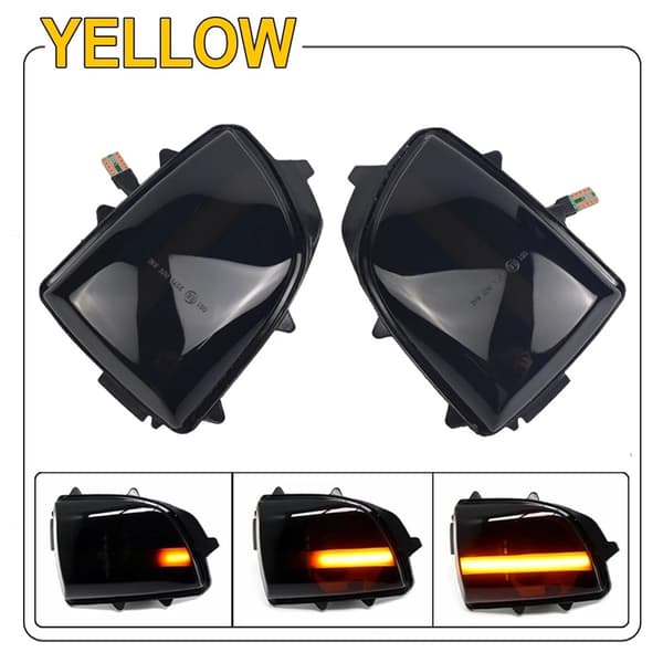 LED dynamiska blinkers Volvo XC70 XC90 2007-16 Black Svart