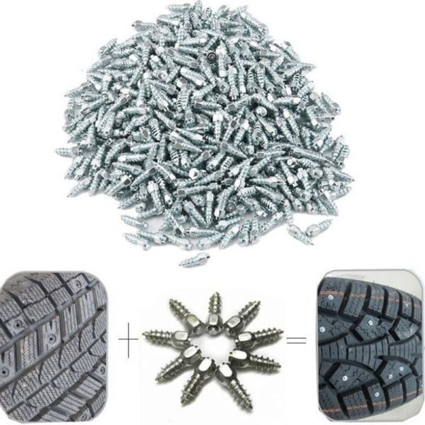 1 set Bildäck Dubbar Anti-Slip Skruv Spikar Auto Motorcykel Bik C: 100ST