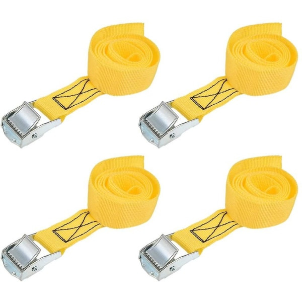 Kamspänne Tie Down Surrningsrem 1mx25mm 250kg Cap polypropen för att flytta last zdq